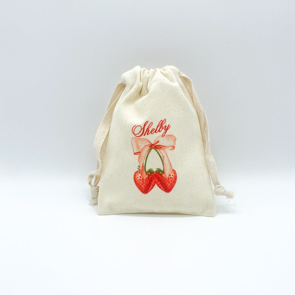 Strawberry Valentine's Day Party Gift Bags