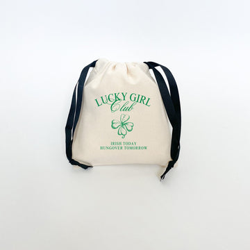 Lucky Girl Club St. Patricks Day Party Favor Bags