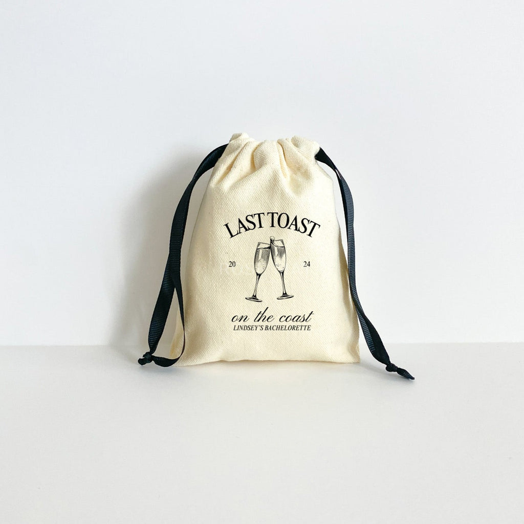 Last Toast On The Coast Party Favor Bags