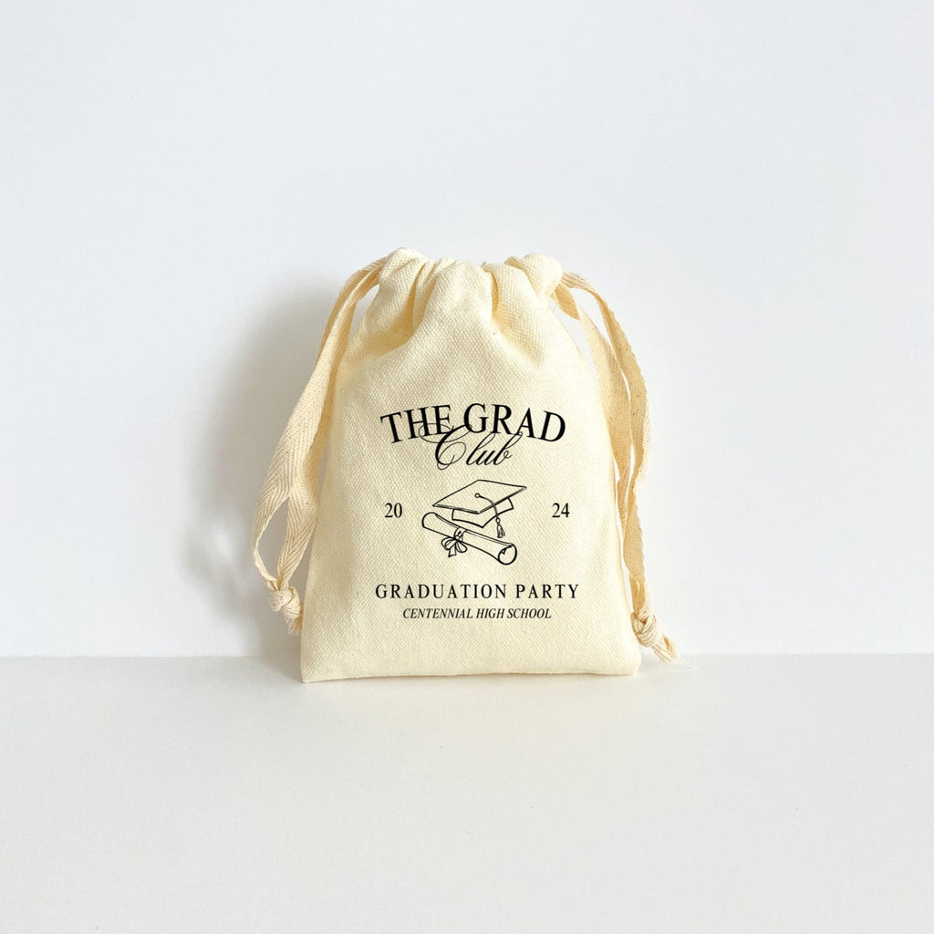 The Grad Club Graduation Party Gift Bags