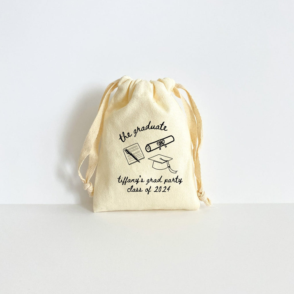 The Graduate Personalized Graduation Party Favor Gift Bags